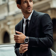  Shop Authentic Tissot Gentleman Black Dial Silver Steel Strap Watch For Men - T127.410.11.051.00 - Luxxuri