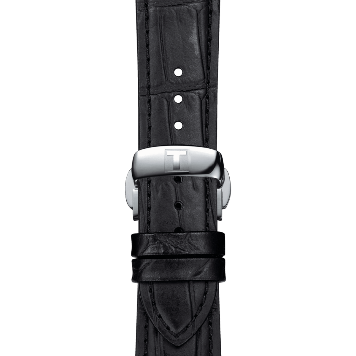  Shop Authentic Tissot Gentlemen Blue Dial Black Leather Strap Watch for Men - T127.410.16.041.01 - Luxxuri