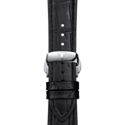  Shop Authentic Tissot Gentlemen Blue Dial Black Leather Strap Watch for Men - T127.410.16.041.01 - Luxxuri
