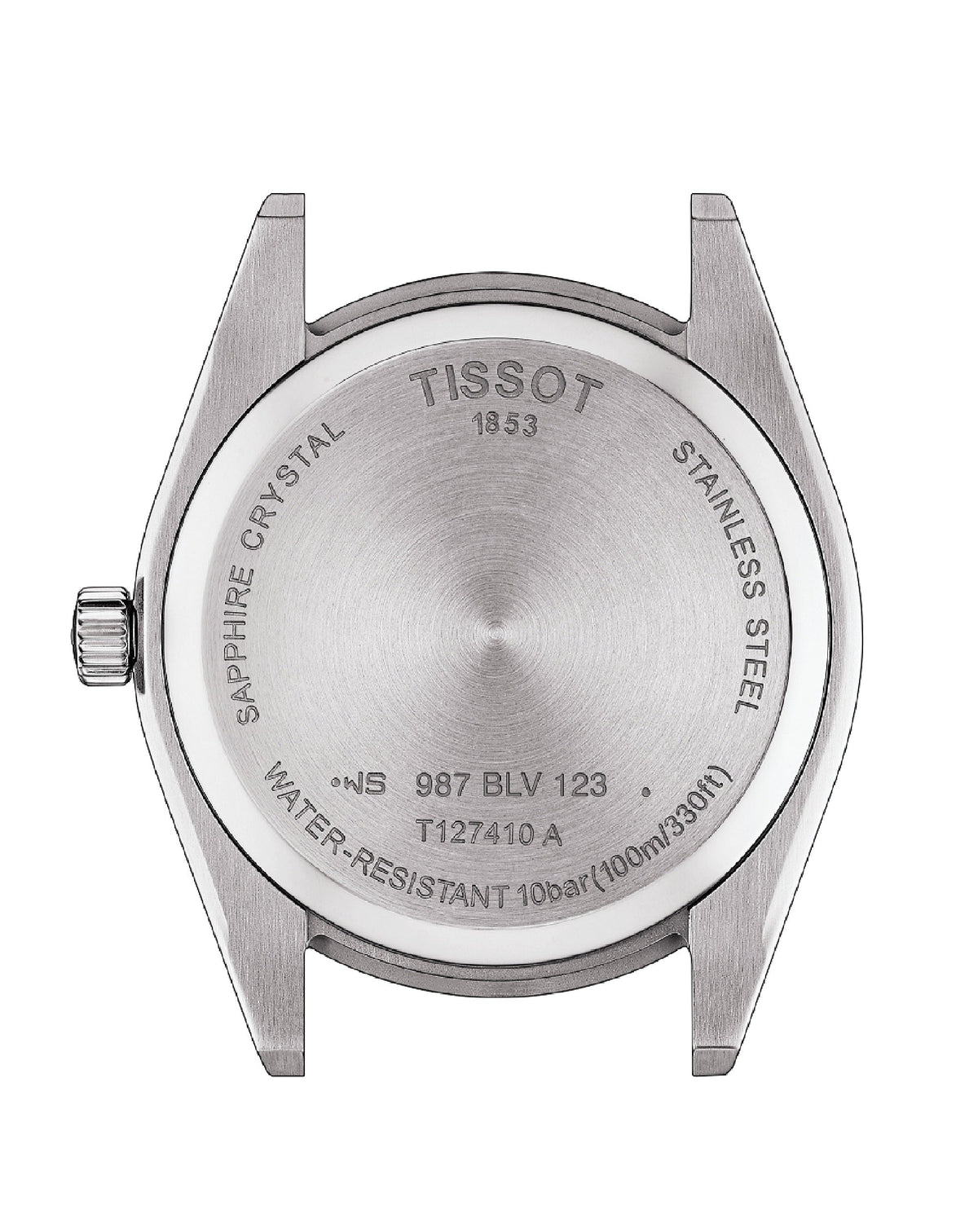 Shop Authentic Tissot Gentlemen Silver Dial Brown Leather Strap Watch for Men - T127.410.16.031.01 - Luxxuri