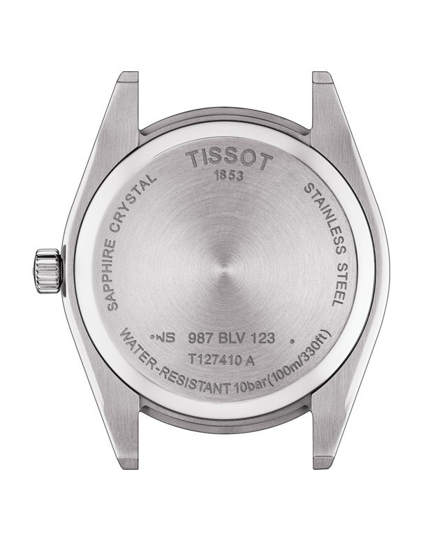  Shop Authentic Tissot Gentleman Blue Dial Brown Leather Strap Watch For Men - T127.410.16.041.00 - Luxxuri