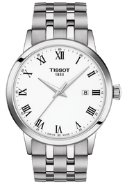  Shop Authentic Tissot T Classic Dream White Dial Silver Steel Strap Watch For Men - T129.410.11.013.00 - Luxxuri