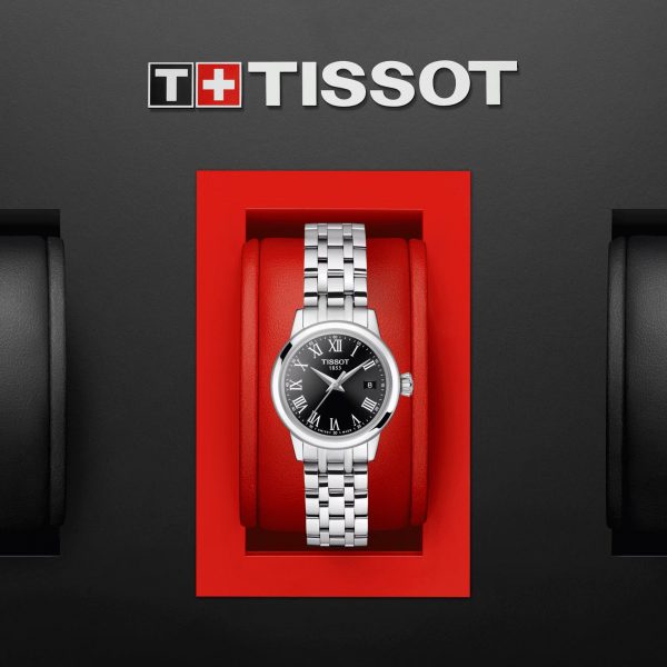  Shop Authentic Tissot T Classic Dream Black Dial Silver Steel Strap Watch for Men - T033.410.11.053.01 - Luxxuri