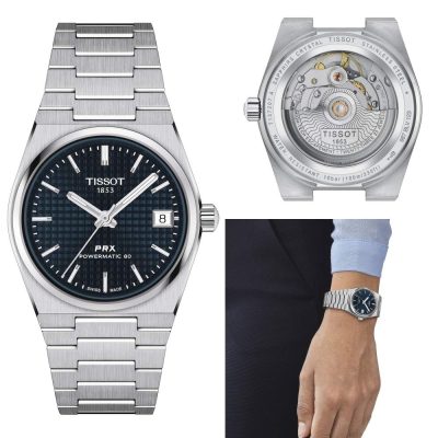  Shop Authentic Tissot PRX Powermatic 80 Blue Dial Silver Steel Strap Watch for Men - T137.207.11.041.00 - Luxxuri