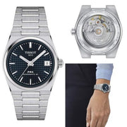  Shop Authentic Tissot PRX Powermatic 80 Blue Dial Silver Steel Strap Watch for Men - T137.207.11.041.00 - Luxxuri