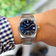  Shop Authentic Tissot PRX Powermatic 80 Blue Dial Silver Steel Strap Watch for Men - T137.207.11.041.00 - Luxxuri
