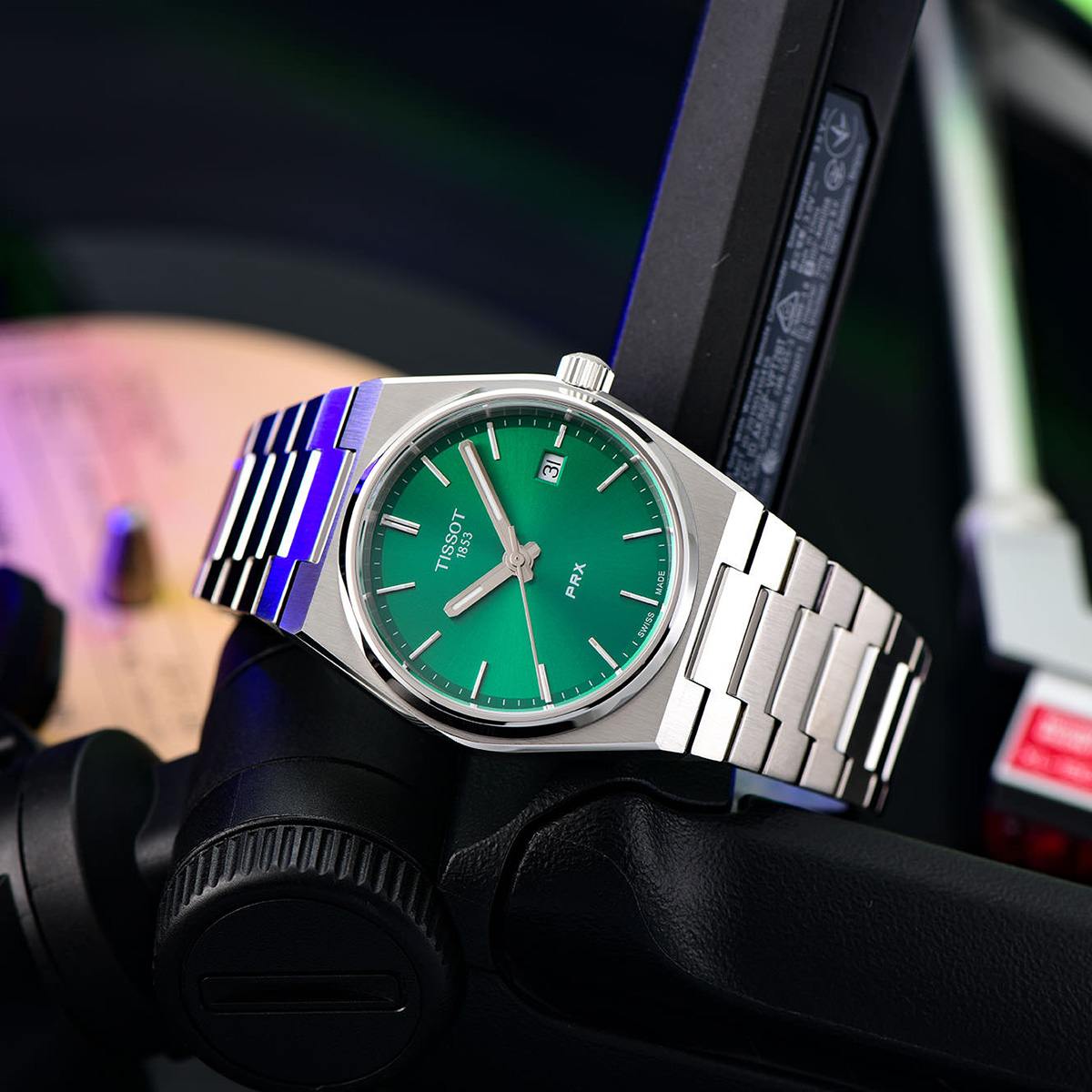  Shop Authentic Tissot PRX Quartz Green Dial Steel Silver Steel Strap Watch for Men - T137.410.11.081.00 - Luxxuri