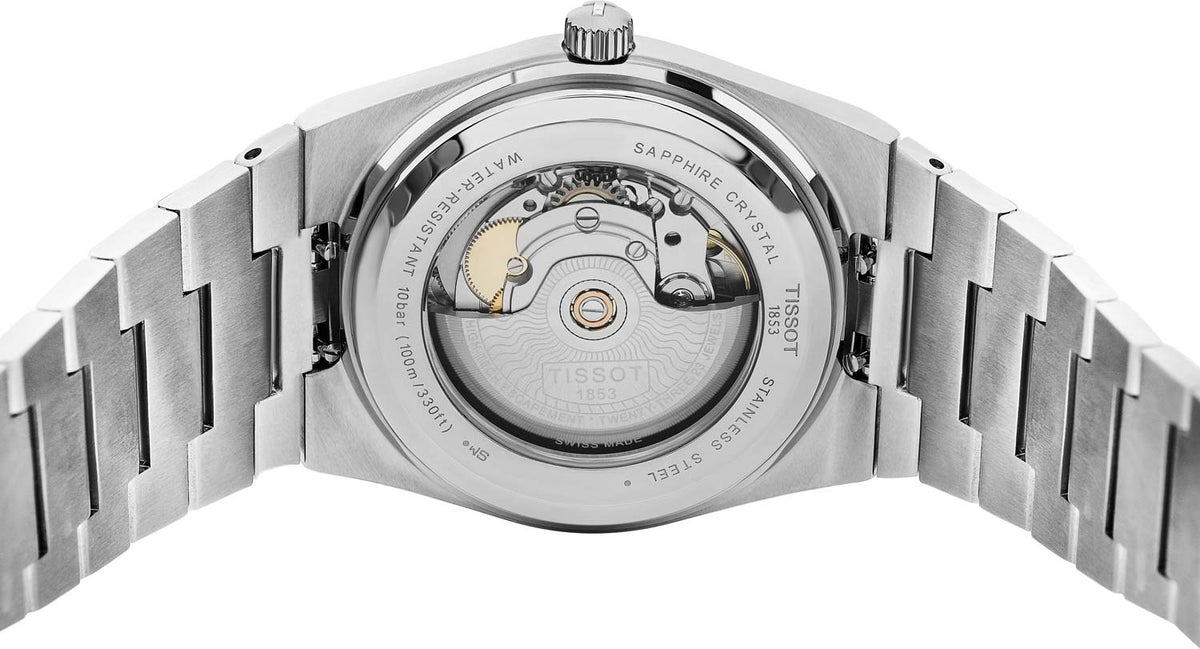  Shop Authentic Tissot PRX Powermatic 80 Automatic Mint Green Dial Silver Steel Strap Watch for Men - T137.407.11.091.01 - Luxxuri