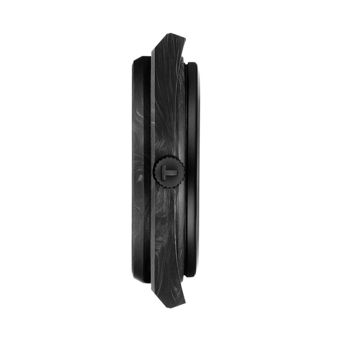  Shop Authentic Tissot PRX Powermatic 80 Carbon Black Dial Black Rubber Strap Watch for Men - T137.907.97.201.00 - Luxxuri