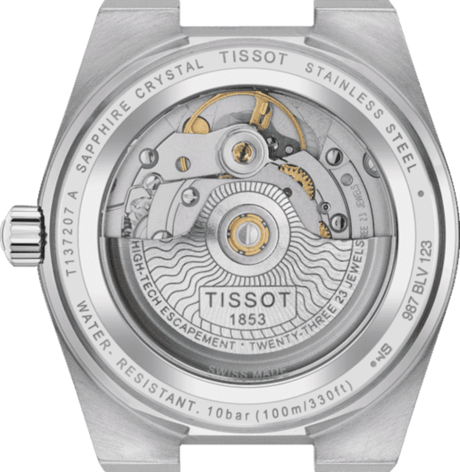  Shop Authentic Tissot PRX Powermatic 80 Black Dial Silver Steel Strap Watch for Men - T137.207.11.051.00 - Luxxuri