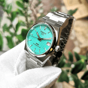  Shop Authentic Tissot PRX Powermatic 80 Light Green Dial Silver Steel Strap Watch for Men - T137.207.11.091.01 - Luxxuri