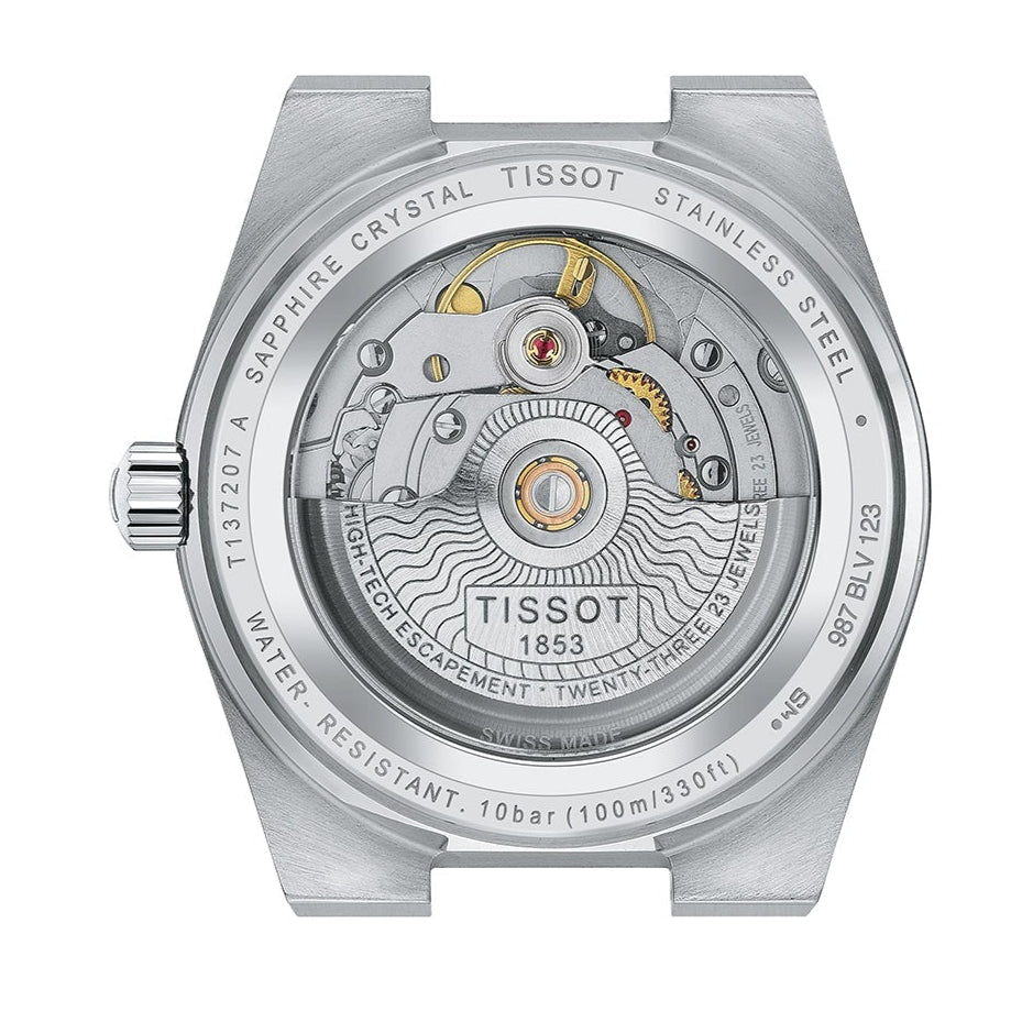  Shop Authentic Tissot PRX Powermatic 80 Blue Dial Silver Steel Strap Watch for Men - T137.207.11.041.00 - Luxxuri