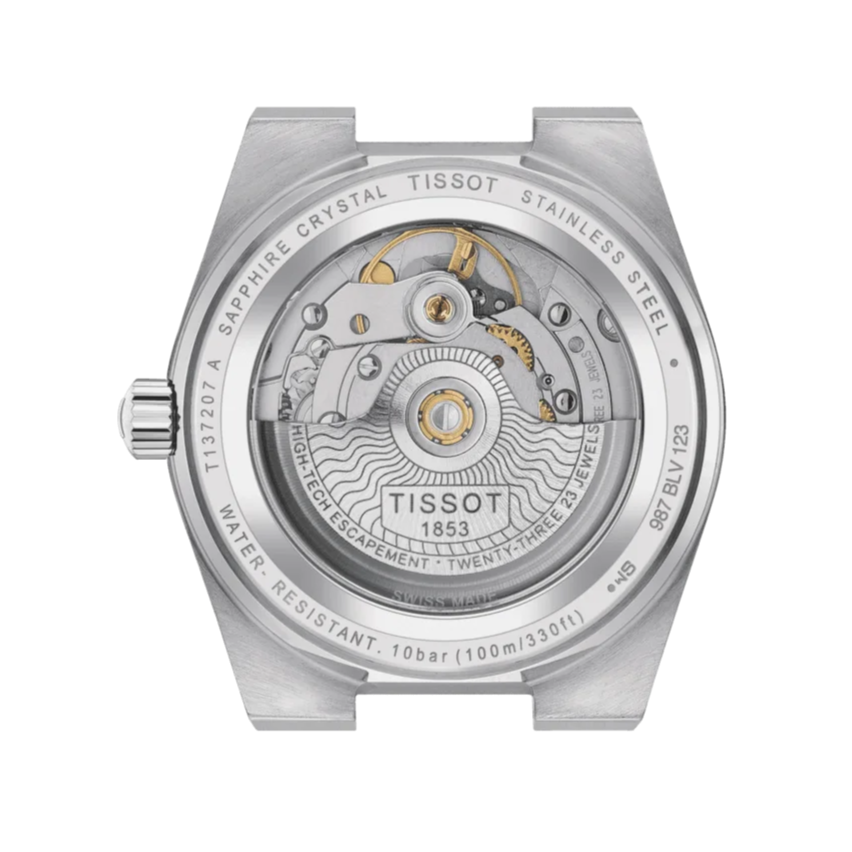  Shop Authentic Tissot PRX Powermatic 80 Light Green Dial Silver Steel Strap Watch for Men - T137.207.11.091.01 - Luxxuri