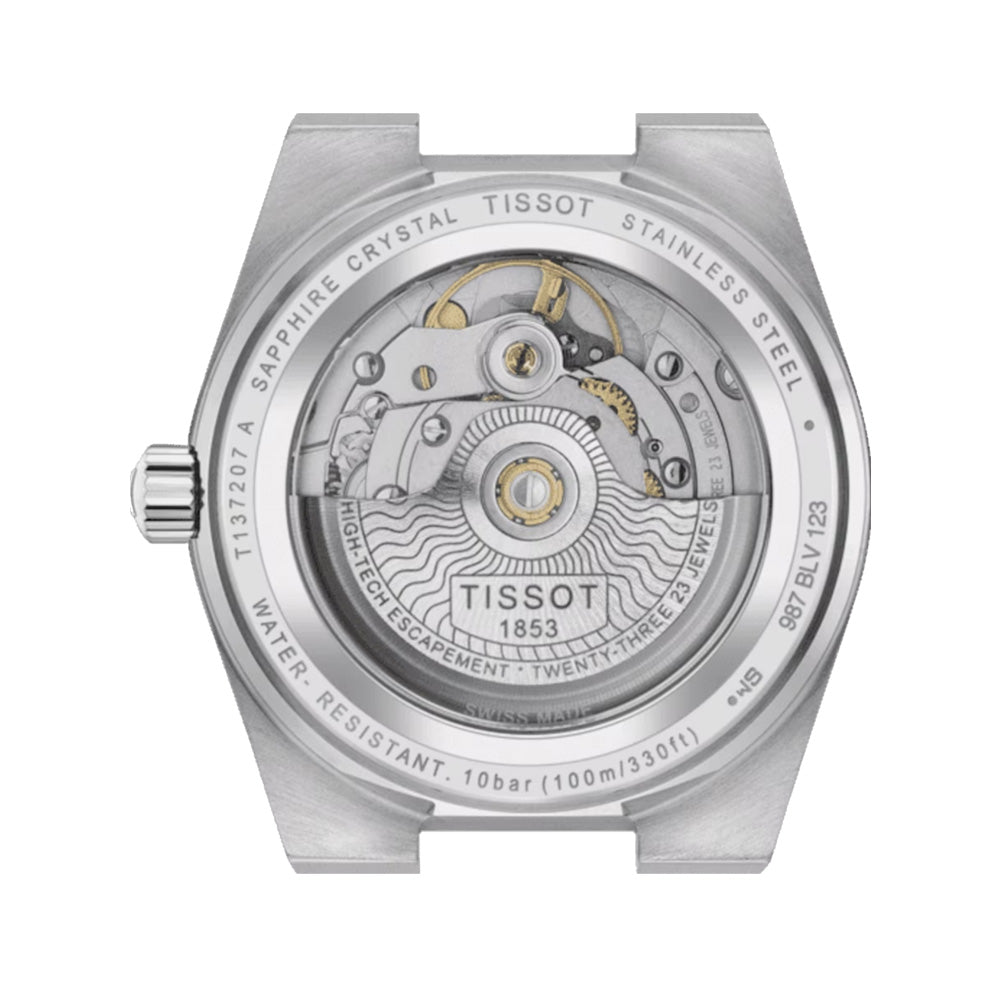  Shop Authentic Tissot PRX Powermatic 80 Ice Blue Dial Silver Steel Strap Watch for Men - T137.207.11.351.00 - Luxxuri