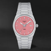  Shop Authentic Tissot PRX Quartz Pink Dial Silver Steel Strap Watch for Women - T137.210.11.331.00 - Luxxuri