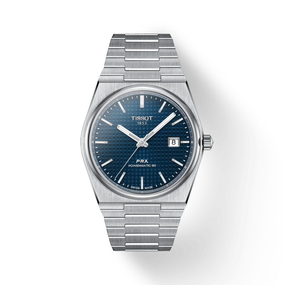  Shop Authentic Tissot PRX Powermatic 80 Blue Dial Silver Steel Strap Watch for Men - T137.407.11.041.00 - Luxxuri