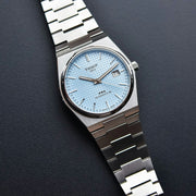  Shop Authentic Tissot PRX Powermatic 80 Ice Blue Tiffany Dial Silver Steel Strap Watch for Men - T137.407.11.351.00 - Luxxuri