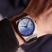  Shop Authentic Tissot PRX Powermatic 80 Gradient Blue Dial Silver Steel Strap Watch for Men - T137.407.11.351.01 - Luxxuri