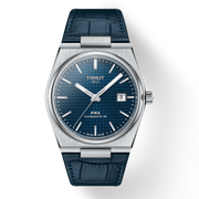  Shop Authentic Tissot PRX Powermatic 80 Blue Dial Blue Leather Strap Watch for Men - T137.407.16.041.00 - Luxxuri