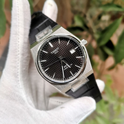  Shop Authentic Tissot PRX Powermatic 80 Black Dial Black Leather Strap Watch for Men - T137.407.16.051.00 - Luxxuri