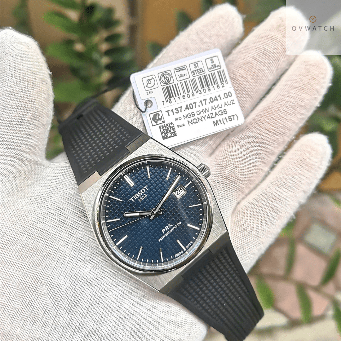  Shop Authentic Tissot PRX Powermatic 80 Blue Dial Black Rubber Strap Watch for Men - T137.407.17.041.00 - Luxxuri
