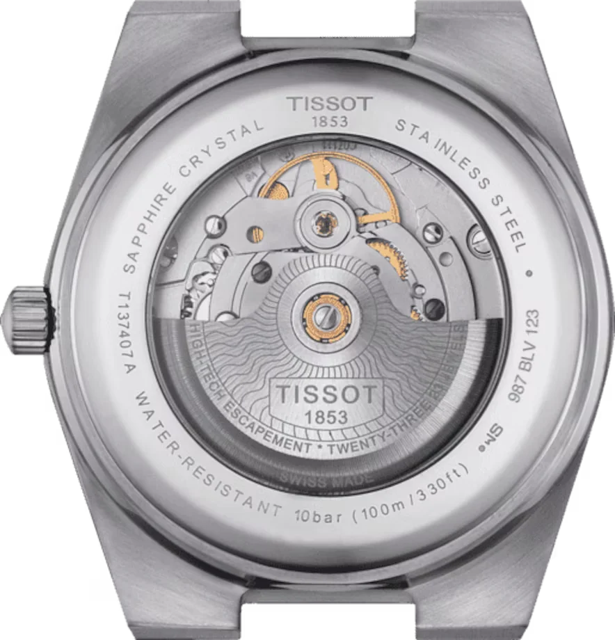  Shop Authentic Tissot PRX Powermatic 80 Black Dial Black Rubber Strap Watch for Men - T137.407.17.051.00 - Luxxuri