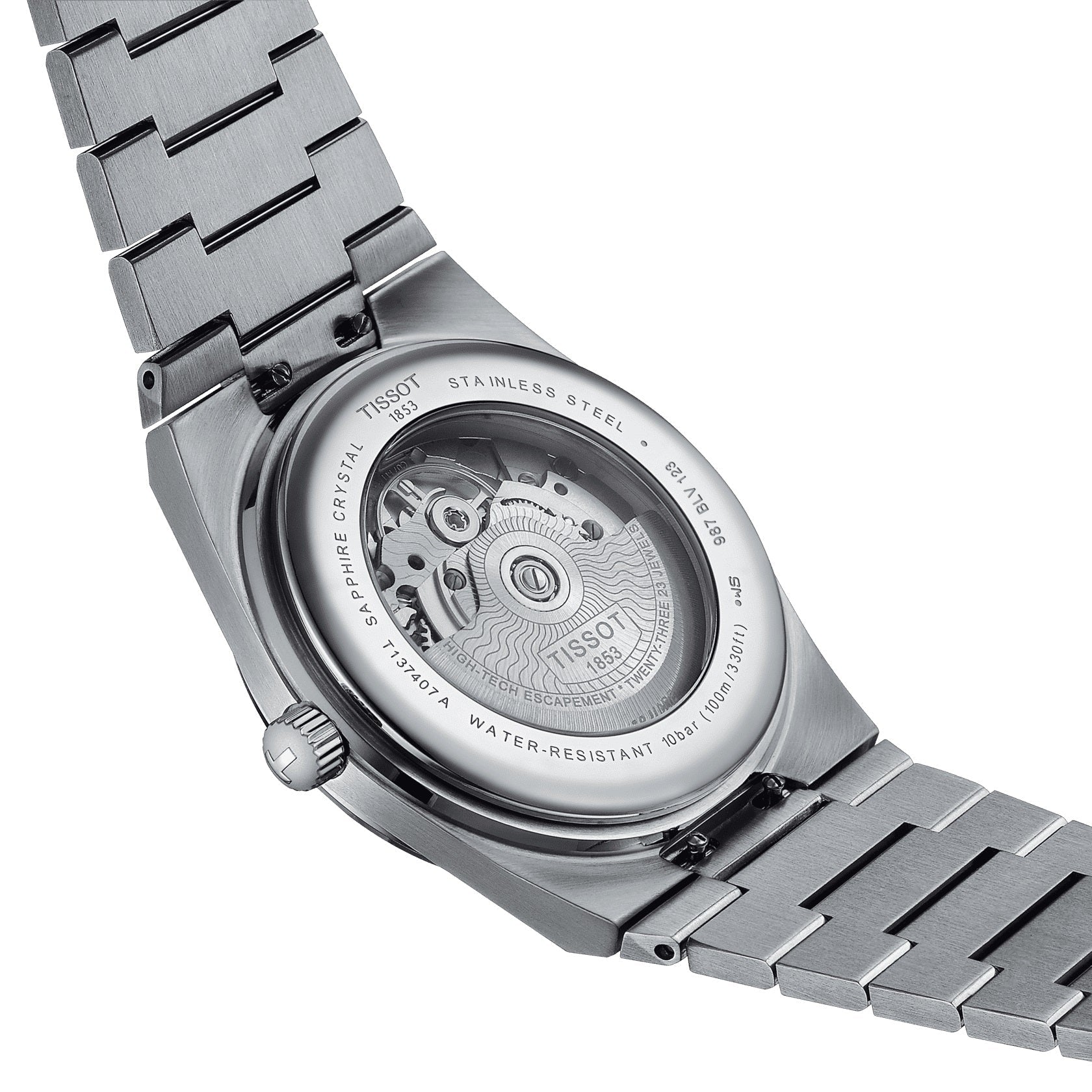  Shop Authentic Tissot PRX Powermatic 80 Light Green Dial Silver Steel Strap Watch for Men - T137.207.11.091.01 - Luxxuri