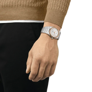  Shop Authentic Tissot PRX Powermatic 80 Silver Dial Silver Steel Strap Watch For Men - T1374072203100 - Luxxuri