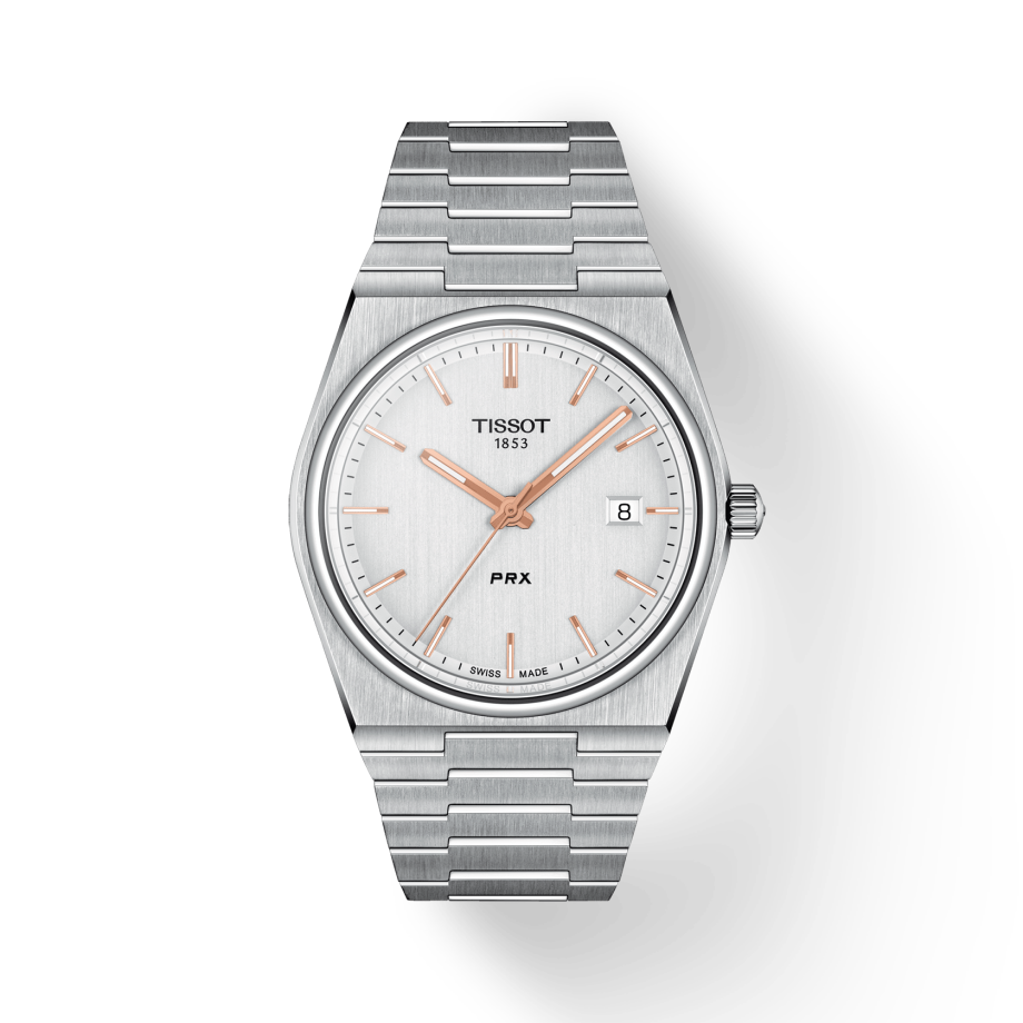  Shop Authentic Tissot PRX Quartz Silver Dial Silver Steel Strap Watch for Men - T137.410.11.031.00 - Luxxuri