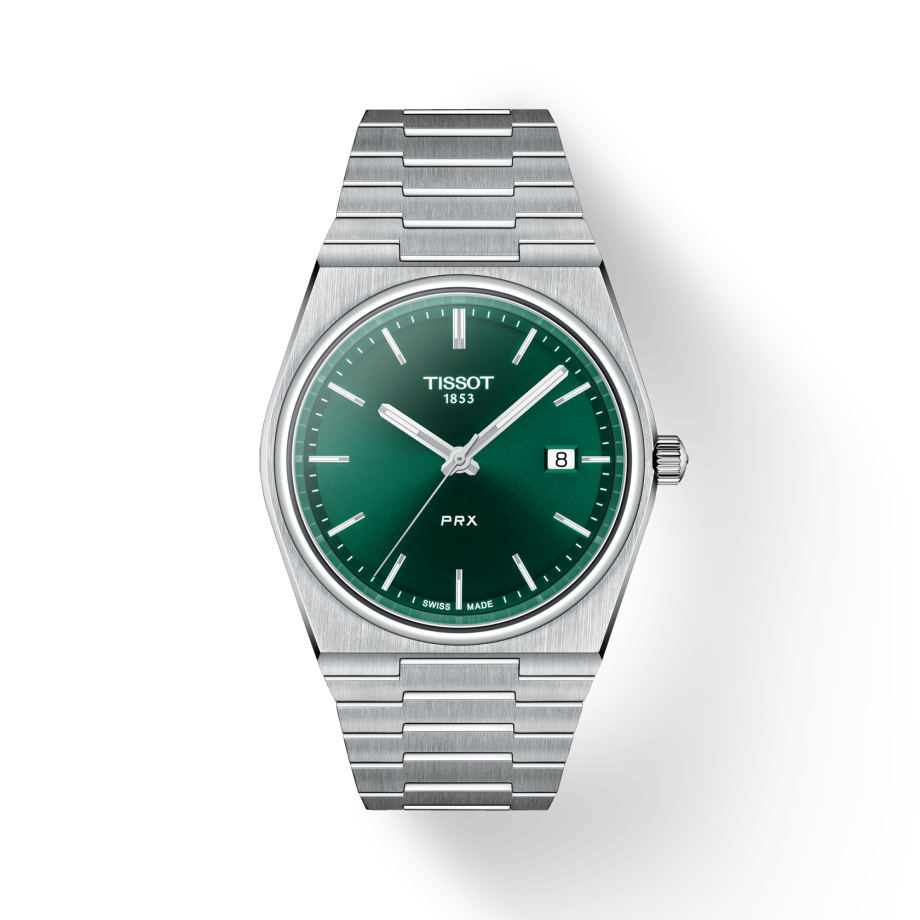  Shop Authentic Tissot PRX Green Dial Silver Steel Strap Watch For Men - T137.410.11.091.00 - Luxxuri