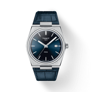  Shop Authentic Tissot PRX Blue Dial Blue Leather Strap Watch for Men - T137.410.16.041.00 - Luxxuri