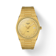 Shop Authentic Tissot PRX Powermatic 80 Gold Dial Gold Steel Strap Watch for Men - T137.207.33.021.00 - Luxxuri