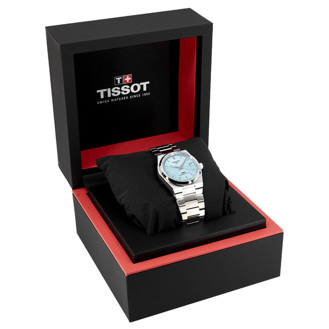  Shop Authentic Tissot PRX Powermatic 80 Ice Blue Dial Silver Steel Strap Watch for Men - T137.207.11.351.00 - Luxxuri