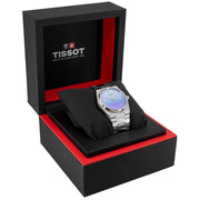  Shop Authentic Tissot PRX Powermatic 80 Gradient Blue Dial Silver Steel Strap Watch for Men - T137.407.11.351.01 - Luxxuri