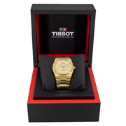  Shop Authentic Tissot PRX Powermatic 80 Gold Dial Gold Steel Strap Watch for Men - T137.407.33.021.00 - Luxxuri