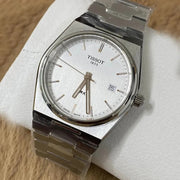  Shop Authentic Tissot PRX Quartz Silver Dial Silver Steel Strap Watch for Men - T137.410.11.031.00 - Luxxuri