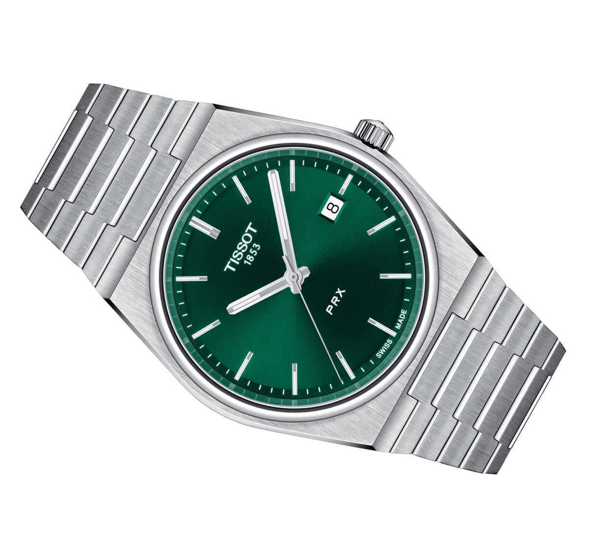  Shop Authentic Tissot PRX Green Dial Silver Steel Strap Watch For Men - T137.410.11.091.00 - Luxxuri