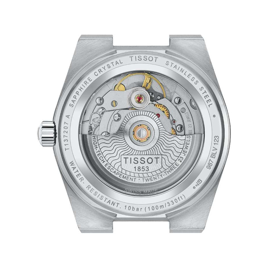  Shop Authentic Tissot PRX Powermatic 80 Black Dial Silver Steel Strap Watch for Men - T137.207.11.051.00 - Luxxuri
