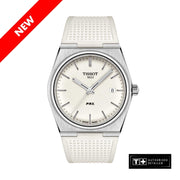 Shop Authentic Tissot PRX 40 White Dial White Rubber Strap Watch For Men -  T137.410.17.011.00 - Luxxuri