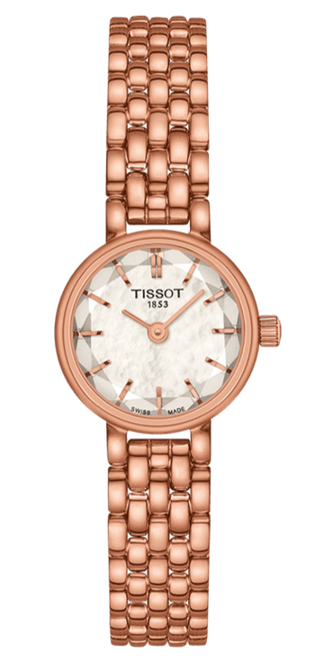  Shop Authentic Tissot Lovely Mother of Pearl Dial Rose Gold Steel Strap Watch for Women - T140.009.33.111.00 - Luxxuri