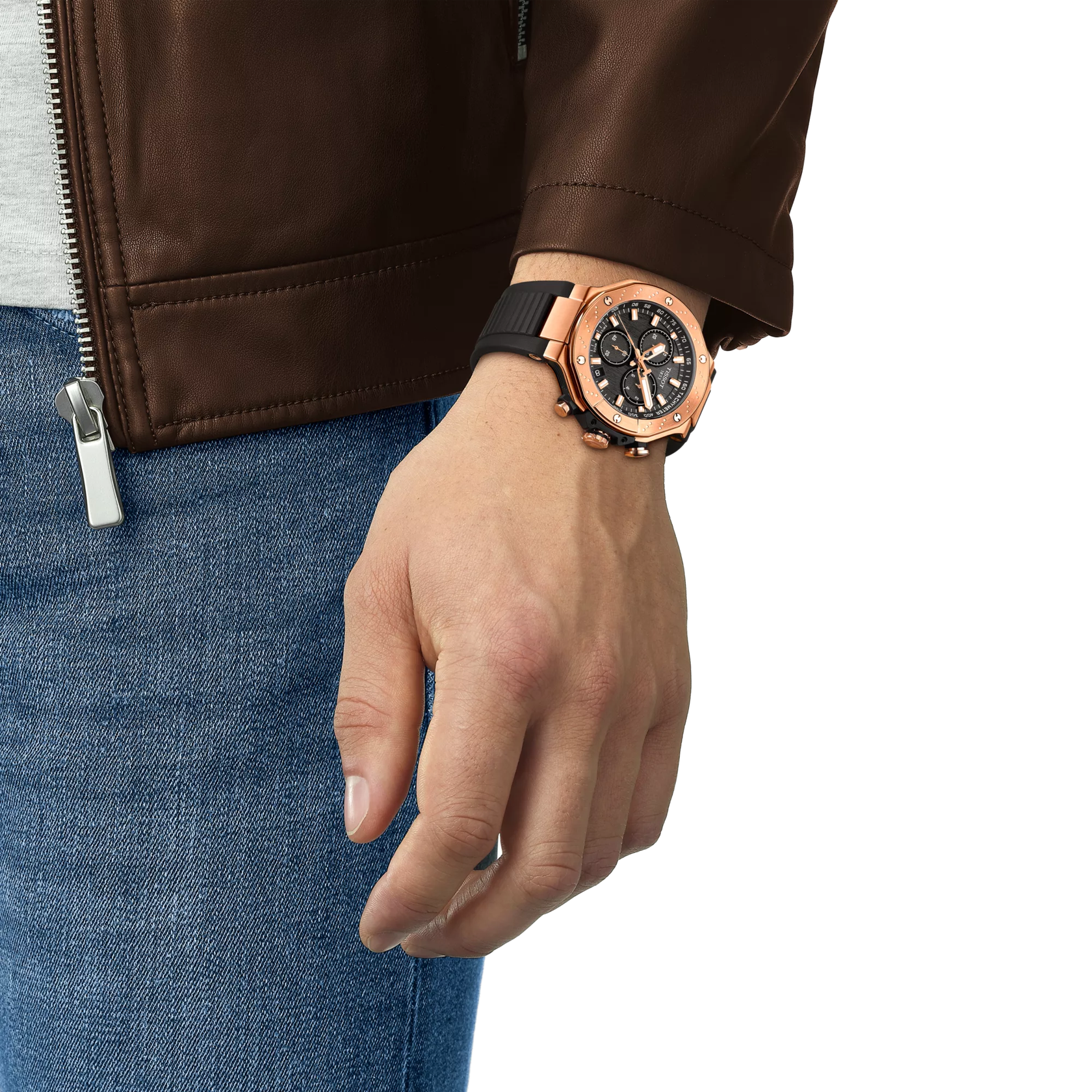  Shop Authentic Tissot T Race Chronograph Black Dial Black Rubber Strap Watch For Men - T141.417.37.051.00 - Luxxuri