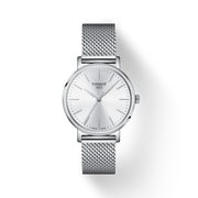  Shop Authentic Tissot Everytime Lady Silver Dial Silver Mesh Bracelet Watch for Women - T143.210.11.011.00 - Luxxuri