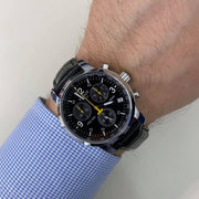  Shop Authentic Tissot T Race PRC 200 Chronograph Quartz Black Dial Black Leather Strap Watch for Men - T17.1.526.52 - Luxxuri