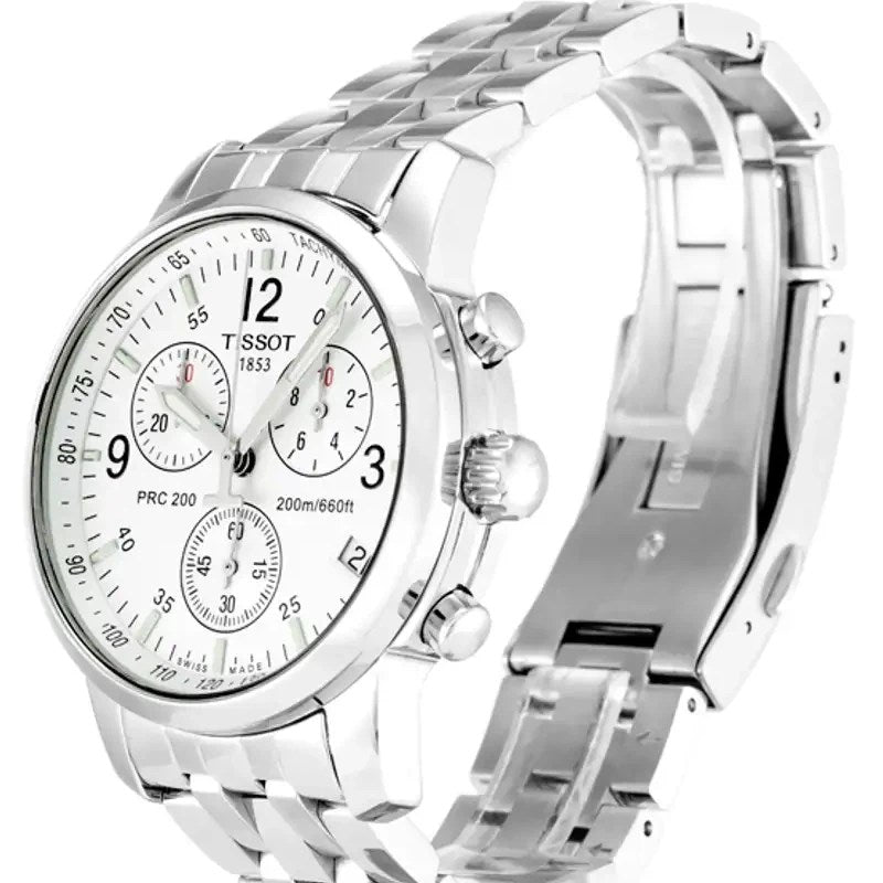  Shop Authentic Tissot T Race PRC 200 Chronograph Steel Mens Watch T17.1.586.32 - Luxxuri