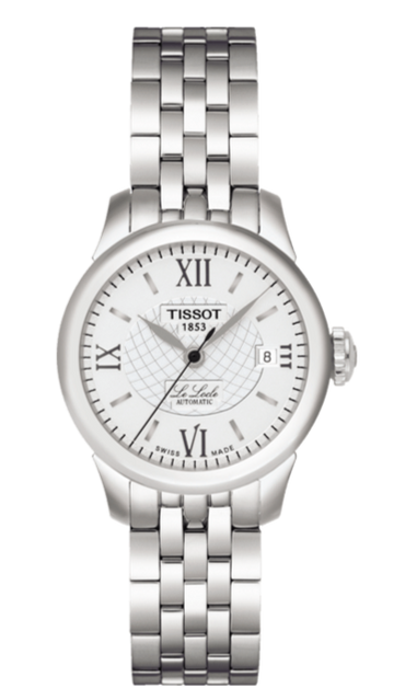  Shop Authentic Tissot Le Locle Small Automatic Silver Dial Silver Steel Strap Watch For Women - T41.1.183.33 - Luxxuri