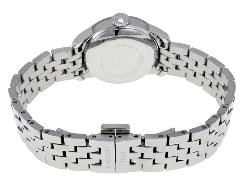  Shop Authentic Tissot Le Locle Small Automatic Silver Dial Silver Steel Strap Watch For Women - T41.1.183.33 - Luxxuri