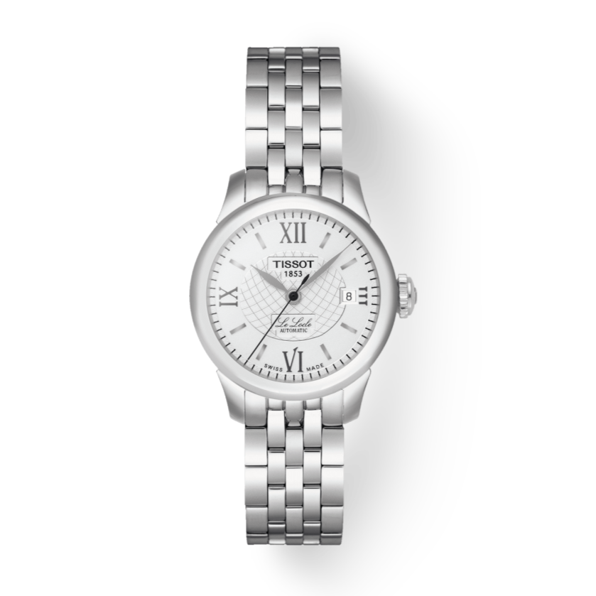  Shop Authentic Tissot Le Locle Small Automatic Silver Dial Silver Steel Strap Watch For Women - T41.1.183.33 - Luxxuri