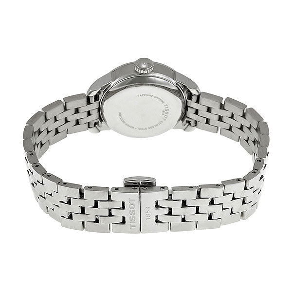  Shop Authentic Tissot Le Locle Automatic Double Happiness Lady Silver Dial Silver Steel Strap Watch For Women - T41.1.183.35 - Luxxuri