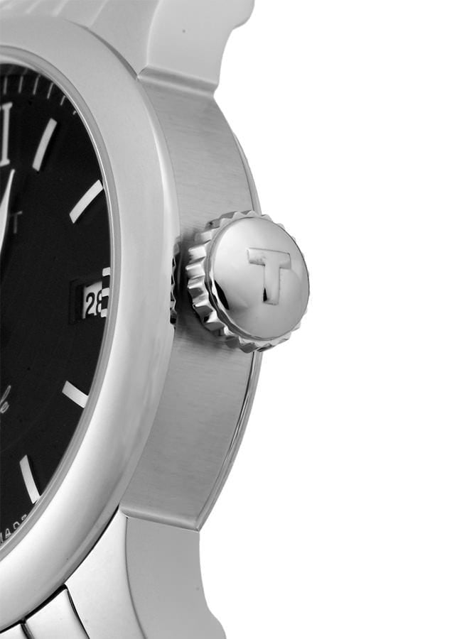  Shop Authentic Tissot Le Locle Automatic Small Lady Black Dial Silver Steel Strap Watch For Women - T41.1.183.53 - Luxxuri