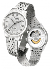  Shop Authentic Tissot T Classic Le Locle Automatic White Dial Silver Steel Strap Watch For Men - T41.1.483.33 - Luxxuri
